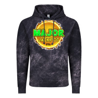 Cloud Black MAJOR JACKPOT Design - Pokie Designs Vintage Hoodie - ArtChic