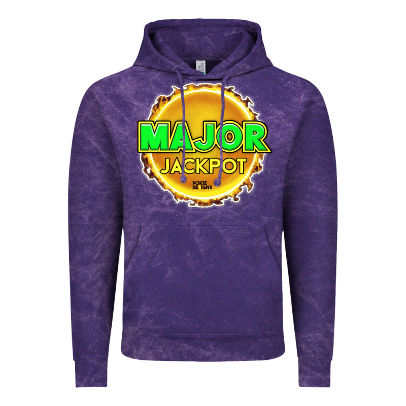 Major Jackpot Design - Pokie Designs Vintage Hoodie by ArtChic | Teevron