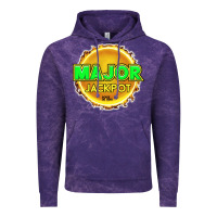 Cloud Purple MAJOR JACKPOT Design - Pokie Designs Vintage Hoodie - ArtChic