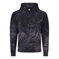 Cloud Black english bulldog Vintage Hoodie - ArtChic