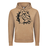Vintage Coffee english bulldog Vintage Hoodie - ArtChic