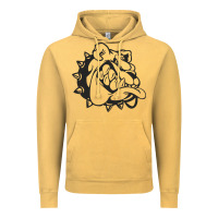 Vintage Mustard english bulldog Vintage Hoodie - ArtChic