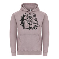 Vintage Zinc english bulldog Vintage Hoodie - ArtChic