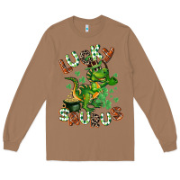 Toasted Coconut Lucky Saurus Long Sleeve Tee - CowGirlArtShop