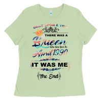 Matcha The Queen Reigning Since 1990 Ladies Tee - Bettercallsaul