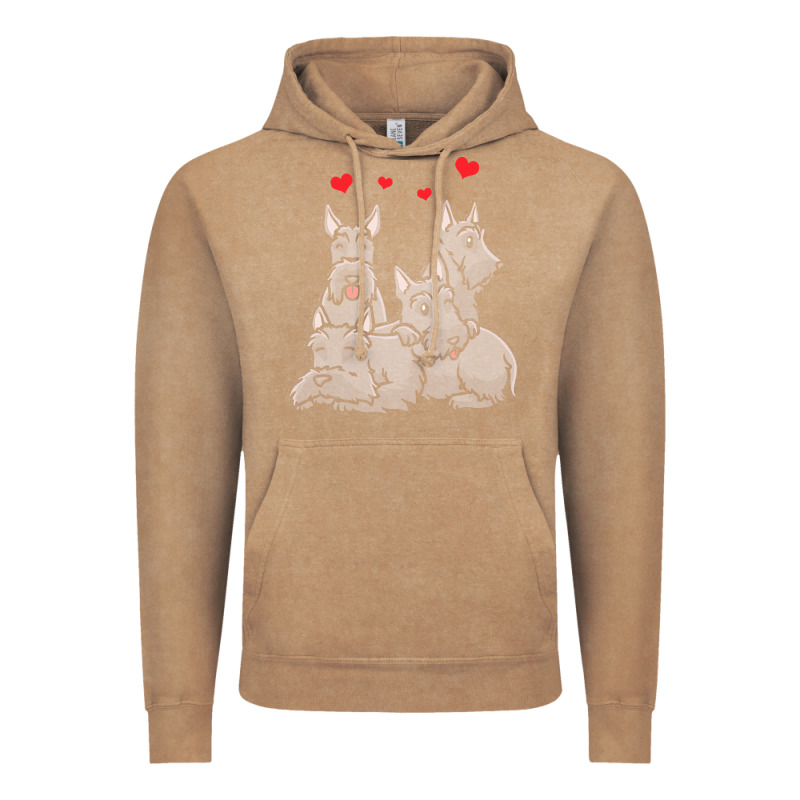 Scottish Terrier Lover Scottish Terrier Dog Aberdeen Terrier Vintage Hoodie by trangStudio | Teevron