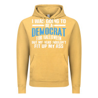 Vintage Mustard i was going to be a democrat for halloween political t shirt t shirt Vintage Hoodie - StudioElite