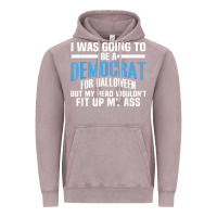 Vintage Zinc i was going to be a democrat for halloween political t shirt t shirt Vintage Hoodie - StudioElite