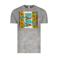 Cloud Rock nana sunflowers and turquoise gemstones Vintage Tee - TumblerDesignByShophia