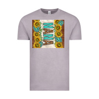 Vintage Zinc nana sunflowers and turquoise gemstones Vintage Tee - TumblerDesignByShophia