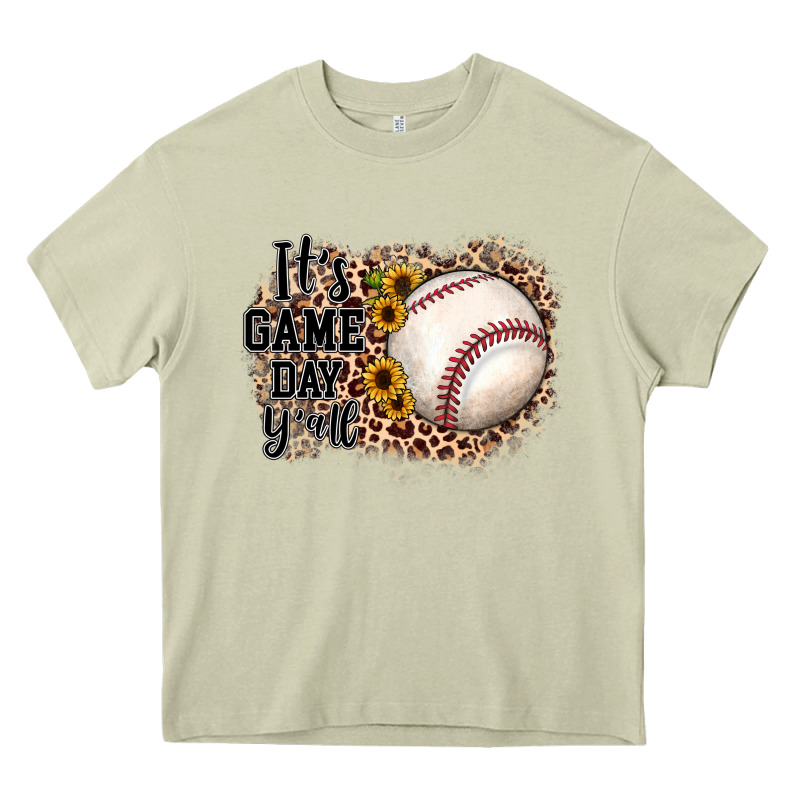It's Game Day Y'all Baseball Heavy Core Tee by JahusDesignShop | Teevron