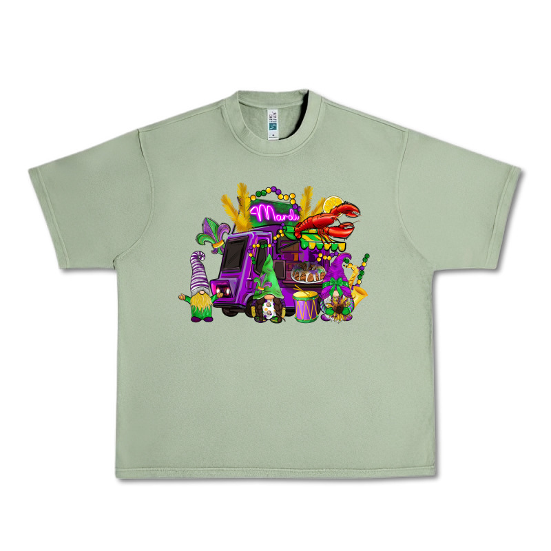 Mardi Gras Gnome Truck Urban Heavy Tee by CowGirlArtShop | Teevron