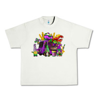 Pistachio mardi gras gnome truck Urban Heavy Tee - CowGirlArtShop