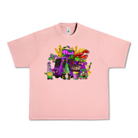 Salmon mardi gras gnome truck Urban Heavy Tee - CowGirlArtShop