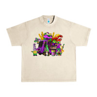 Sandshell mardi gras gnome truck Urban Heavy Tee - CowGirlArtShop