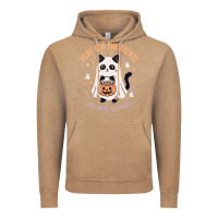 Vintage Coffee halloween cat costume Vintage Hoodie - StudioElite