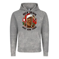 Cloud Rock dear santa just send cows Vintage Hoodie - CowGirlArtShop