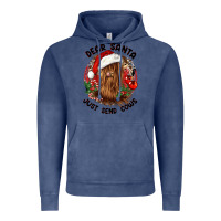Vintage Denim dear santa just send cows Vintage Hoodie - CowGirlArtShop