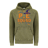 Vintage Olive pe squad witch halloween pe teacher matching Vintage Hoodie - trangStudio