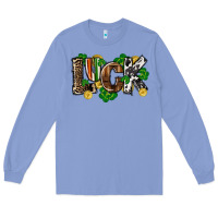 Colony Blue Western luck St. Patrick's Day Long Sleeve Tee - CowGirlArtShop