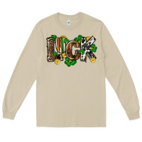 Mushroom Western luck St. Patrick's Day Long Sleeve Tee - CowGirlArtShop