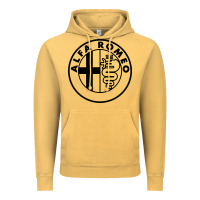 Vintage Mustard alfa racing big Vintage Hoodie - PixelFlow