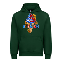 Forest Green ice cream america Urban Hoodie - AdoDesignShop