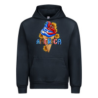 Navy ice cream america Urban Hoodie - AdoDesignShop