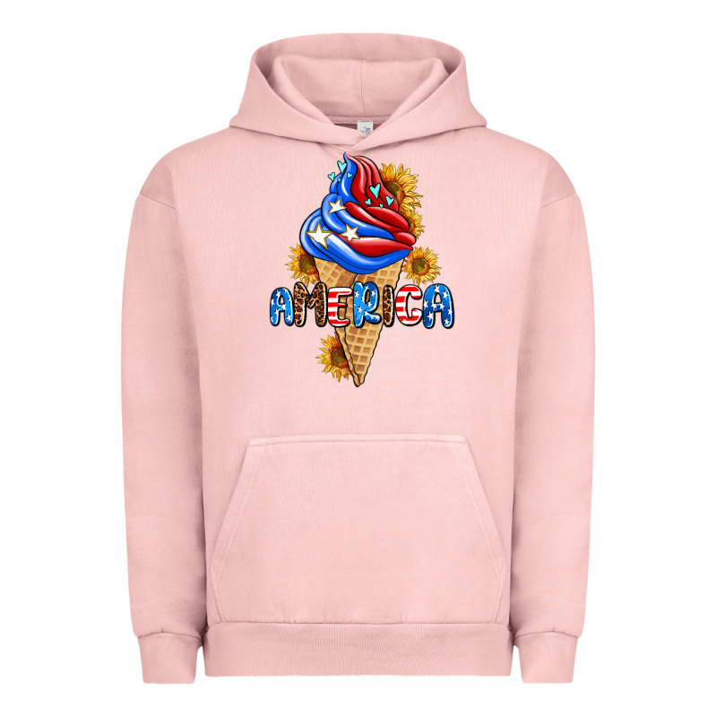 Ice Cream America Urban Hoodie by AdoDesignShop | Teevron