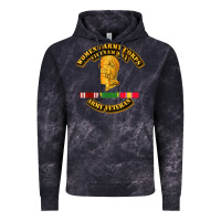 Cloud Black Womens Army Corps Vietnam Era Veteran Mother Day Gift Vintage Hoodie - trangStudio