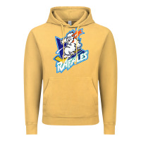 Vintage Mustard Quebec Rafales Vintage Hoodie - PixelFlow
