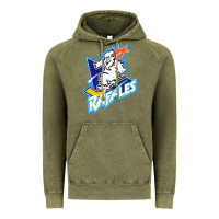 Vintage Olive Quebec Rafales Vintage Hoodie - PixelFlow