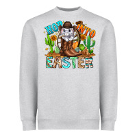 Hop Into Easter Bunny Western Heavyweight Sweatshirt | Teevron