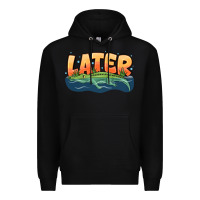 Black Later Premium Hoodie - CowhideDigitalArt