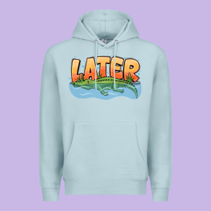 Later Premium Hoodie Designed By Cowhidedigitalart