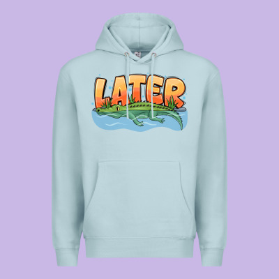 Later Premium Hoodie Designed By Cowhidedigitalart