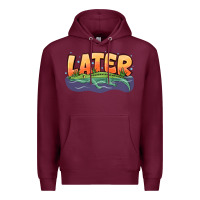 Burgundy Later Premium Hoodie - CowhideDigitalArt