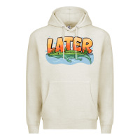 Oatmeal Heather Later Premium Hoodie - CowhideDigitalArt