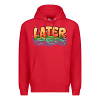 Red Later Premium Hoodie - CowhideDigitalArt