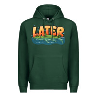 Sports Green Later Premium Hoodie - CowhideDigitalArt