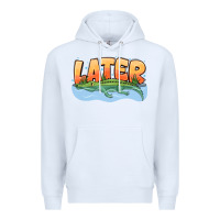 White Later Premium Hoodie - CowhideDigitalArt