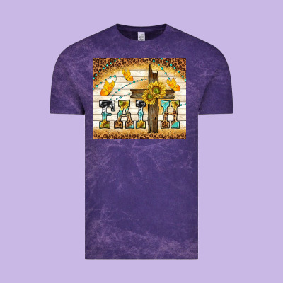 Faith With Cross Vintage Tee Designed By Tumblerdesignbyshophia