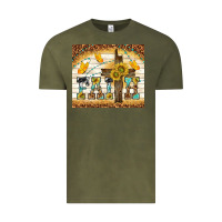 Vintage Olive faith with cross Vintage Tee - TumblerDesignByShophia