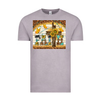 Vintage Zinc faith with cross Vintage Tee - TumblerDesignByShophia