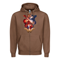 Chestnut wonder woman movie arms crossed t shirt Zipper Hoodie - InspiraDesign