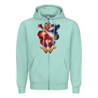 Seafoam wonder woman movie arms crossed t shirt Zipper Hoodie - InspiraDesign