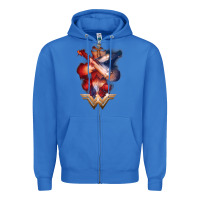 True Royal wonder woman movie arms crossed t shirt Zipper Hoodie - InspiraDesign