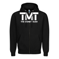 Black the money team racing Zipper Hoodie - InspiraDesign