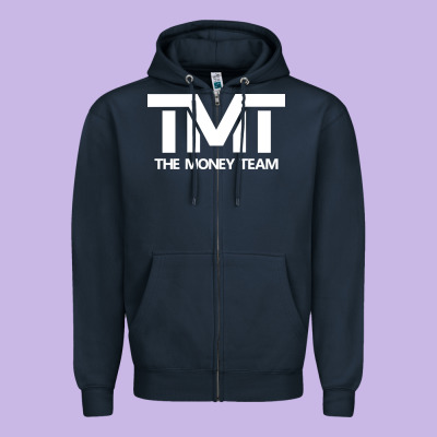 The Money Team Racing Zipper Hoodie Designed By Inspiradesign