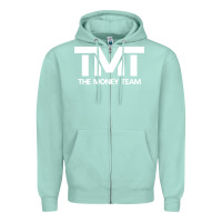 Seafoam the money team racing Zipper Hoodie - InspiraDesign